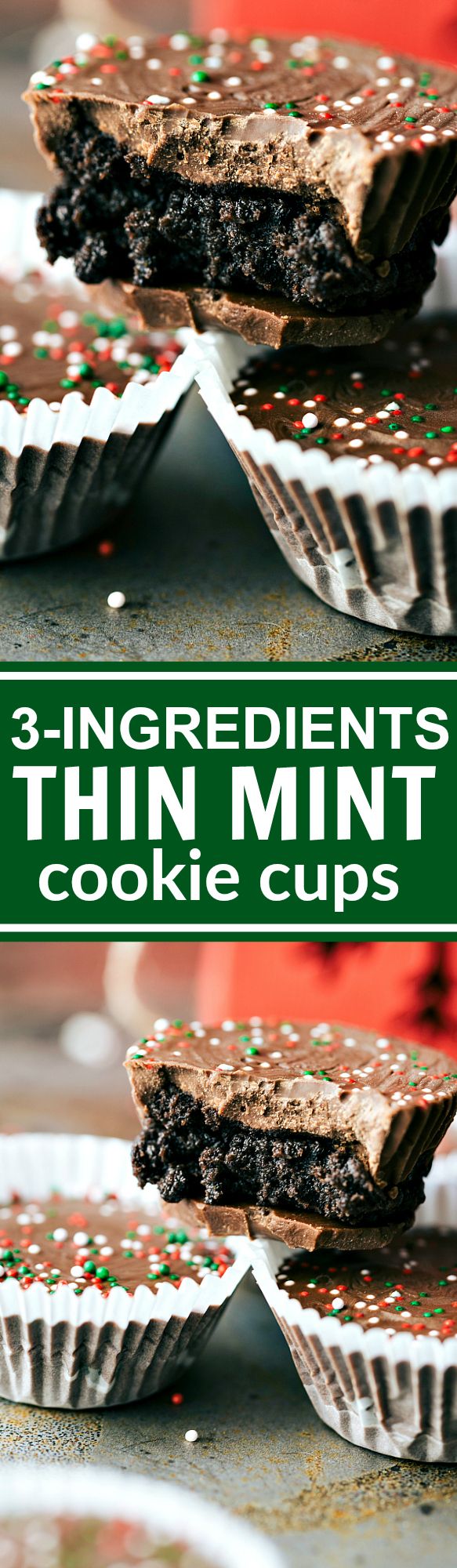 Thin Mint Oreo Cups - 2 Ways