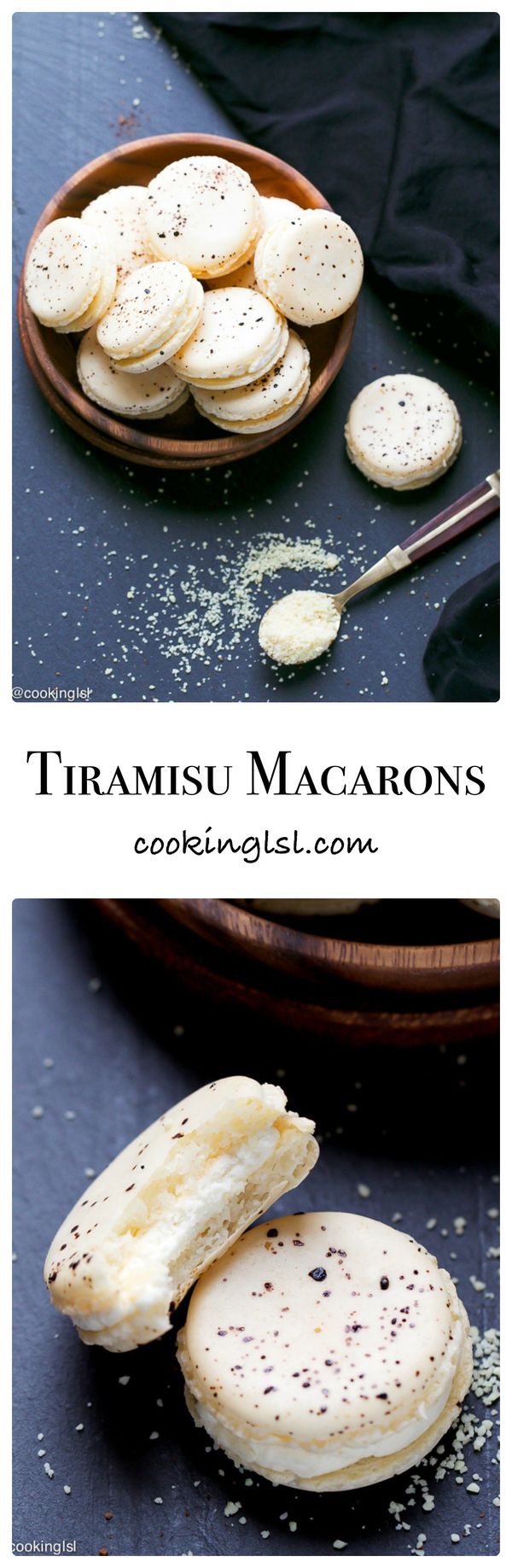 Tiramisu Macarons