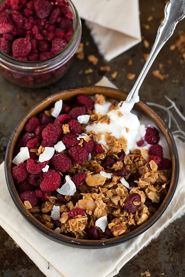 Toasted Coconut and Honey Almond Granola