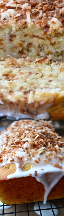 Toasted Coconut Pound Cake