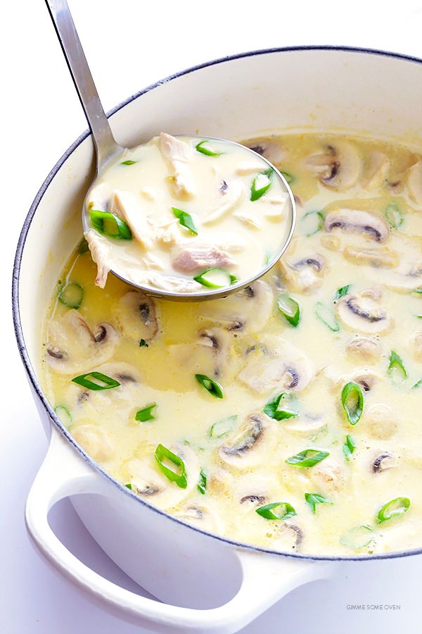 Tom Kha Gai (Thai Coconut Chicken Soup