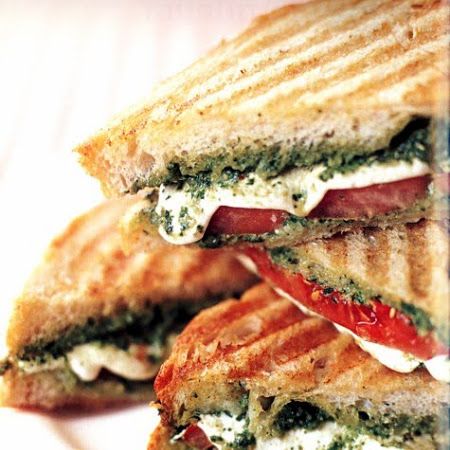 Tomato, Mozzarella & Pesto Panini