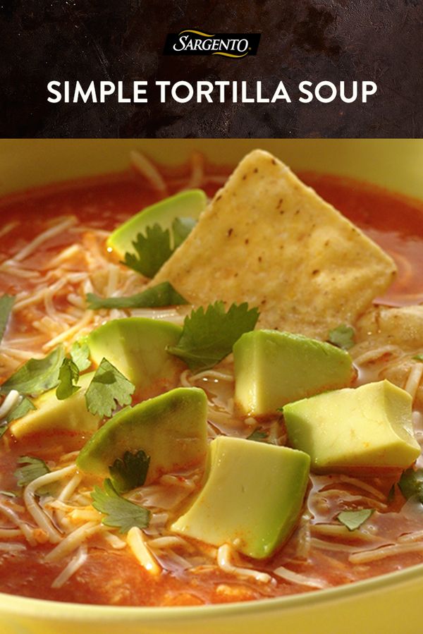 Tortilla Soup & Mexican Cheese