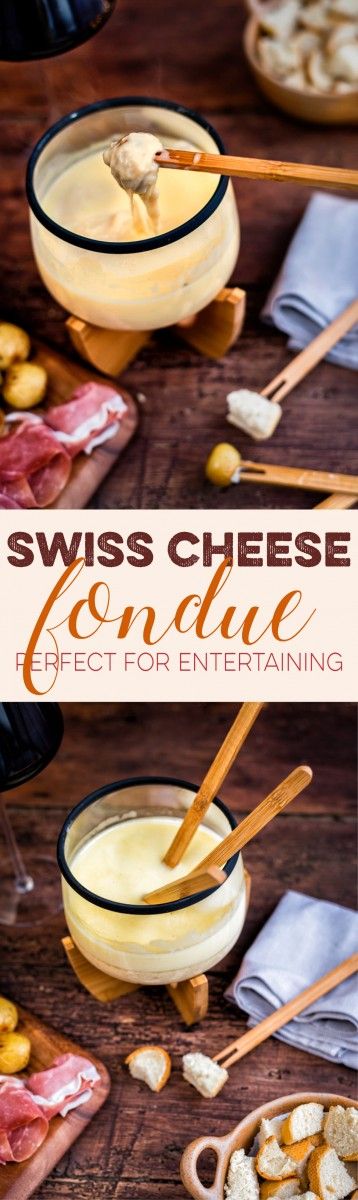 Traditional Swiss Cheese Fondue