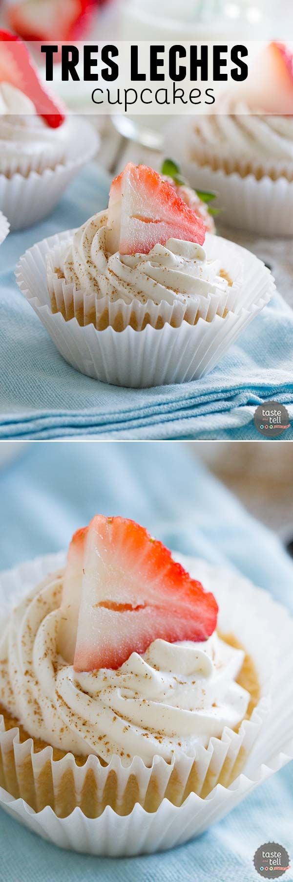 Tres Leches Cupcakes