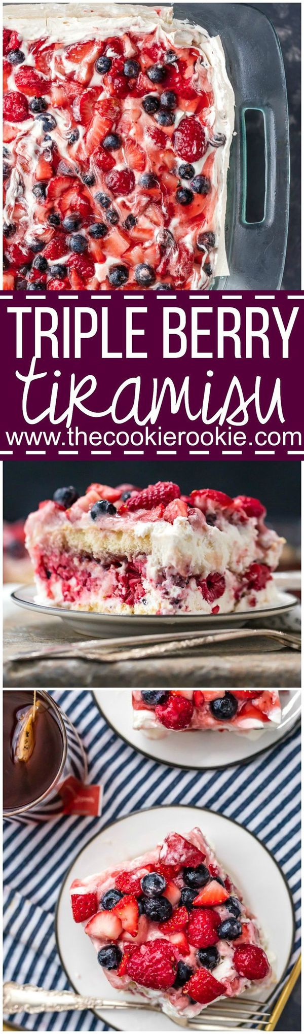 Triple Berry Tiramisu