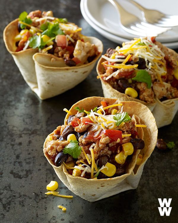 Turkey Taco Cups