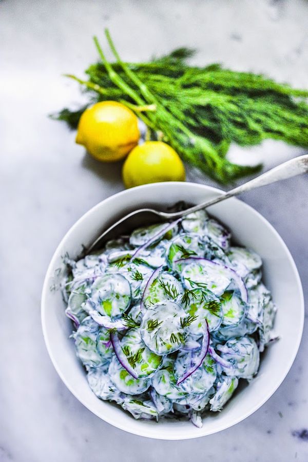 Turkish Cucumber Salad