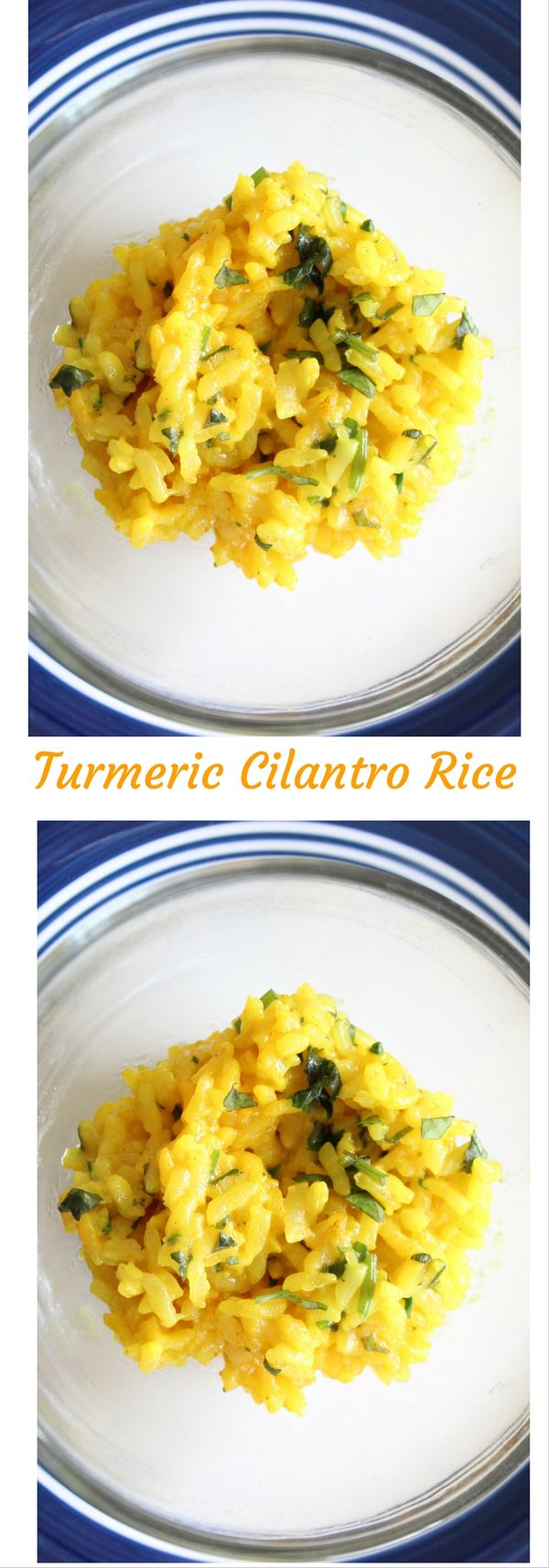 Turmeric Cilantro Rice