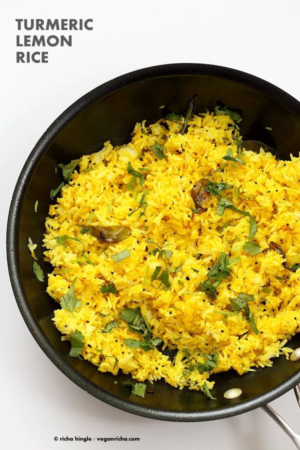 Turmeric Lemon Rice