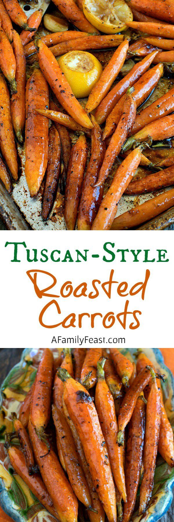 Tuscan-Style Roasted Carrots