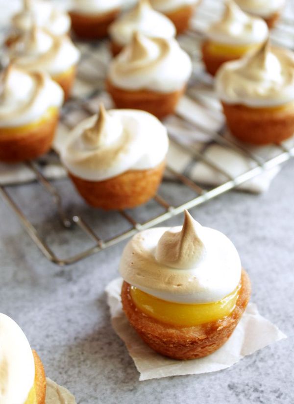 Two Bite Lemon Meringue Pies