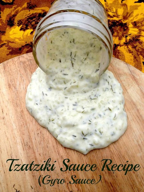 Tzatziki Sauce