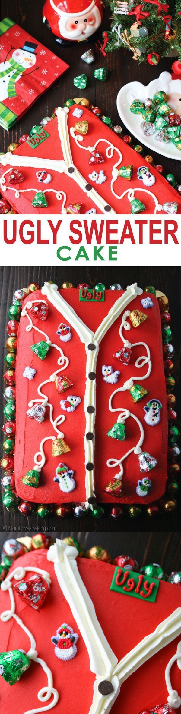 Ugly Sweater Cake