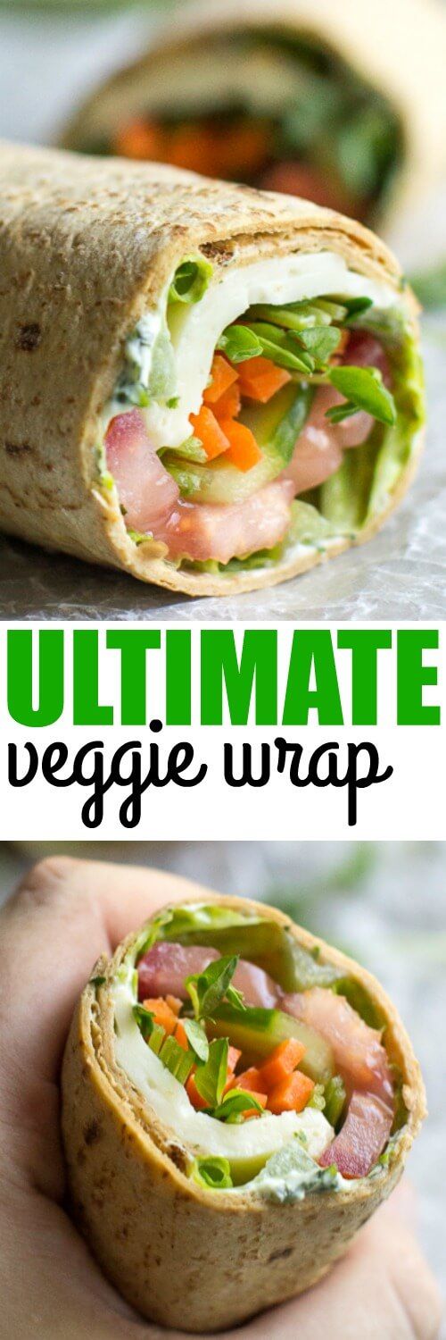 Ultimate Veggie Wrap