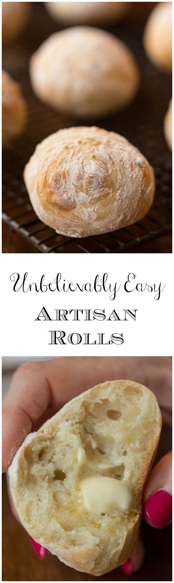 Unbelievably Easy Artisan Rolls