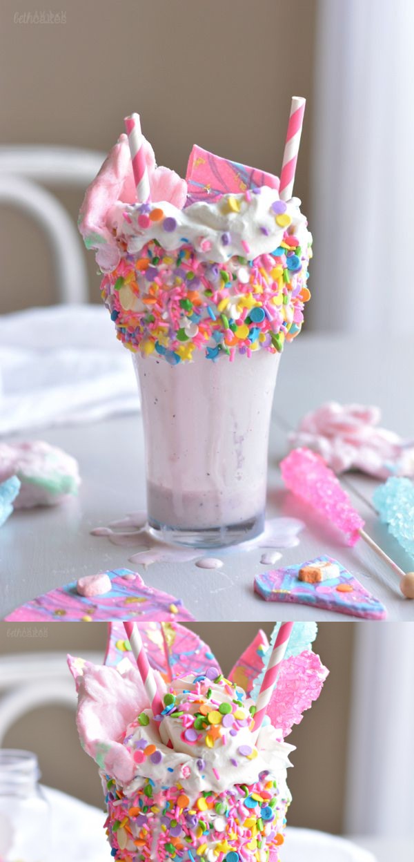 Unicorn Bark Milkshake