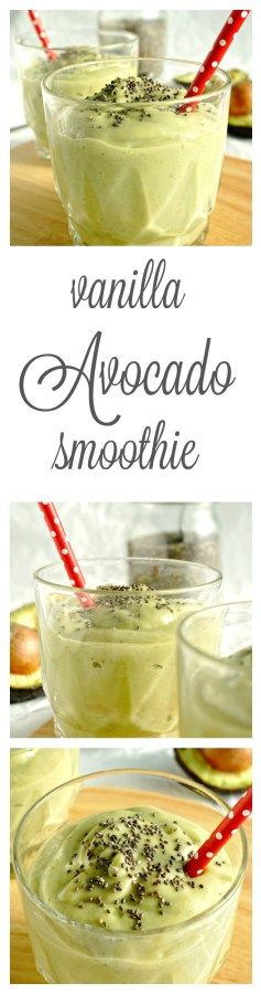 Vanilla Avocado Smoothie