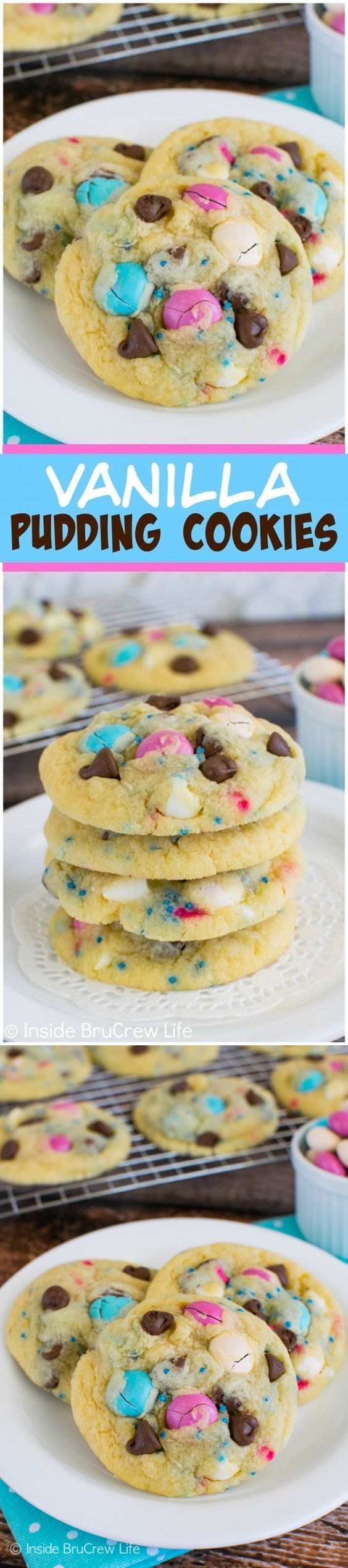 Vanilla Pudding Cookies