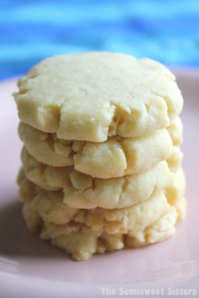 Vanilla Shortbread Cookies (4 Ingredient