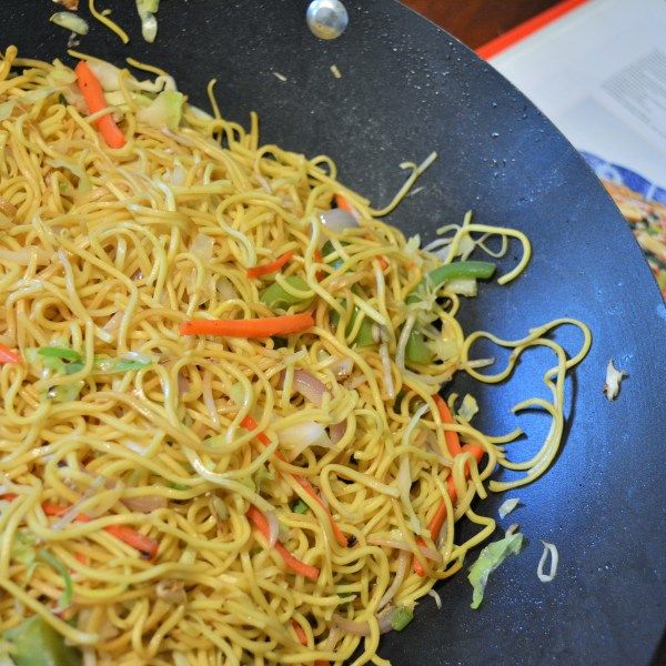 Veg Hakka Noodles