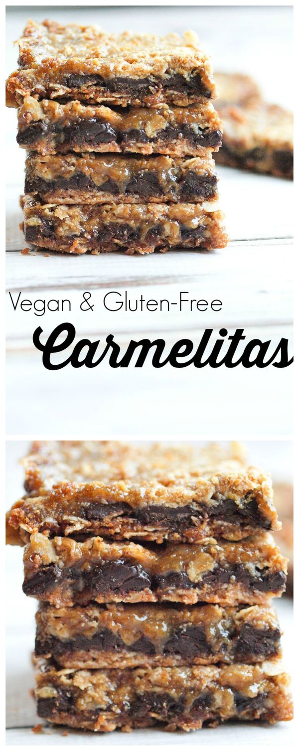 Vegan and Gluten-Free Carmelitas