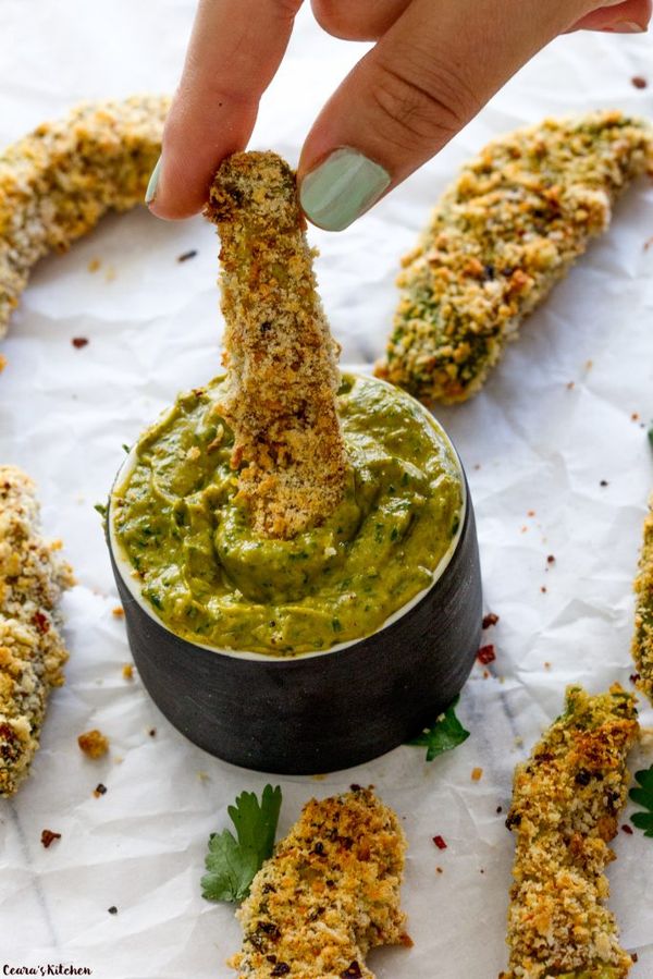 Vegan Avocado Fries