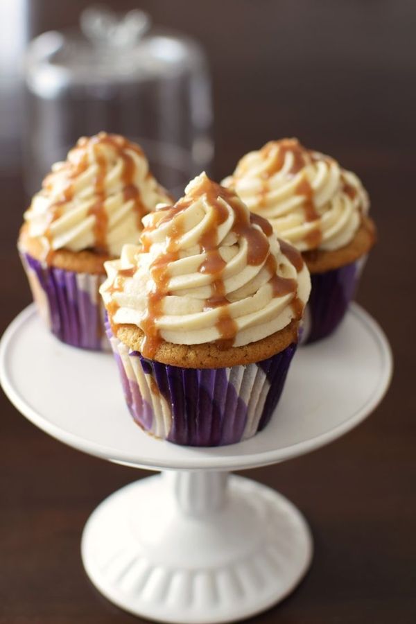 Vegan Butterscotch Cupcakes