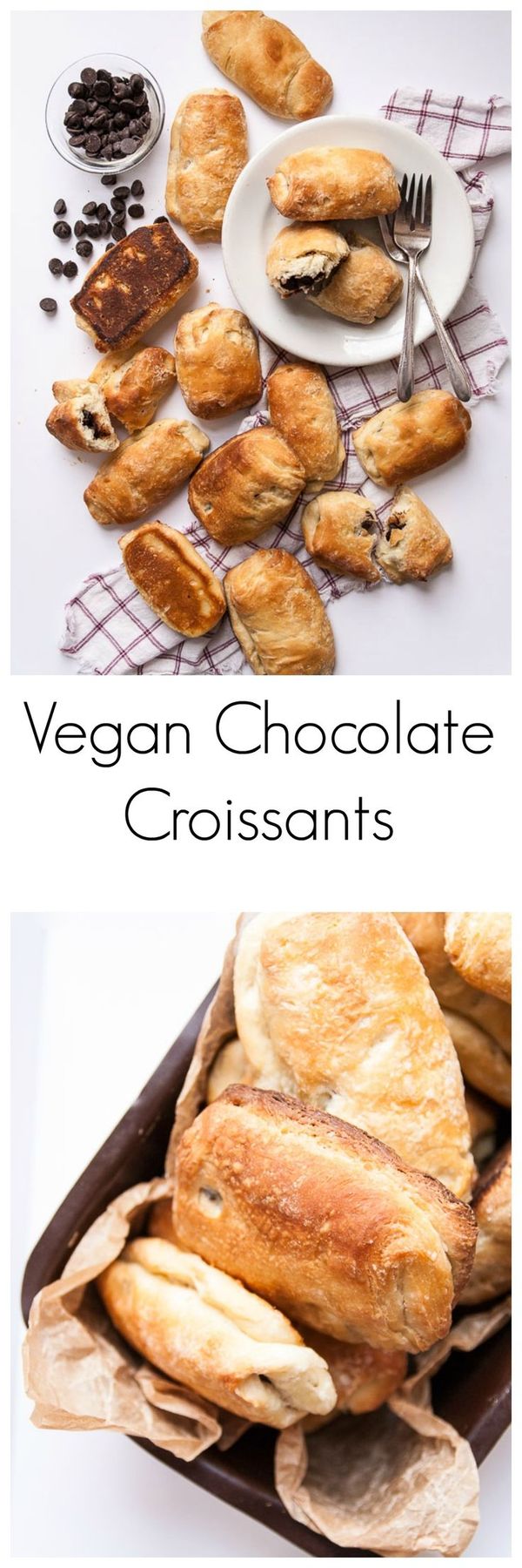 Vegan Chocolate Croissants