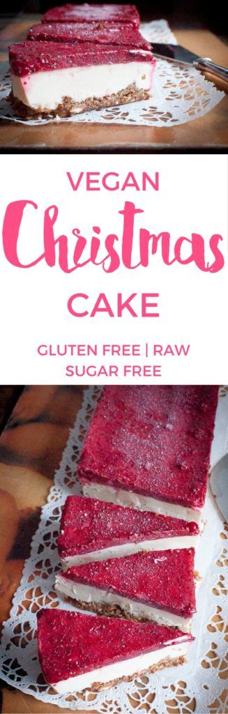 Vegan Christmas Cheese Cake