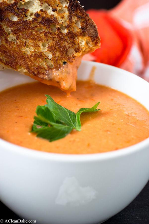 Vegan Cream of Tomato Soup