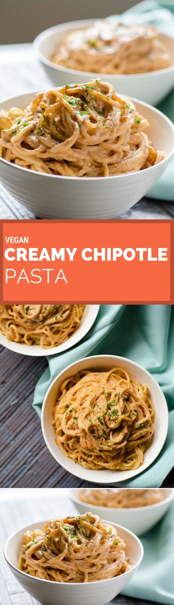 Vegan Creamy Chipotle Pasta