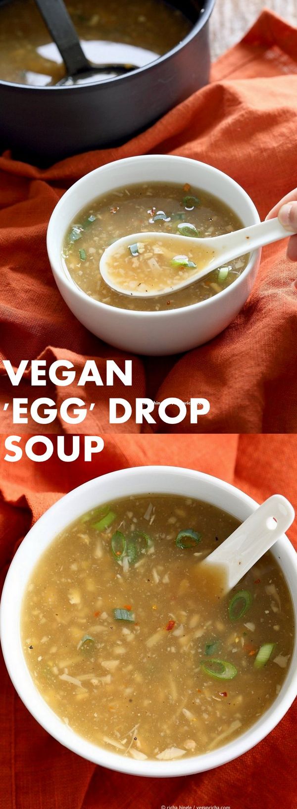 Vegan Egg Drop Soup