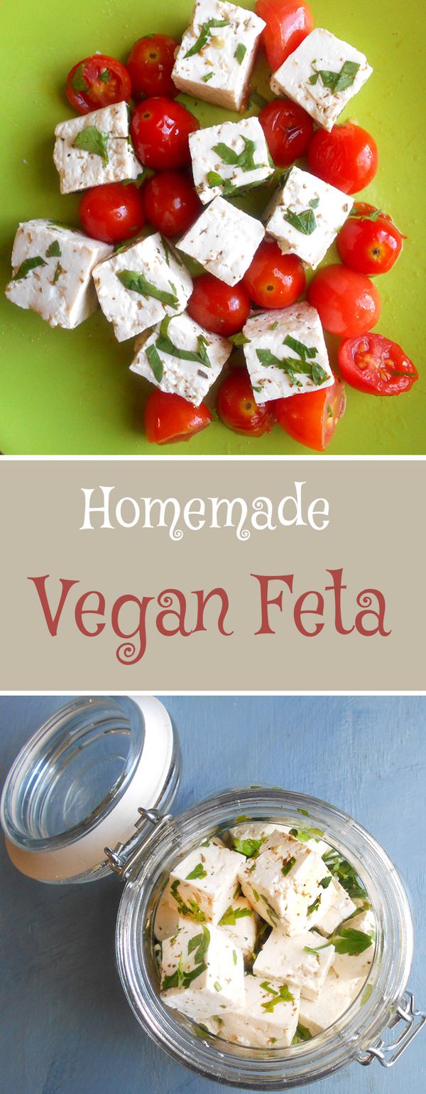 Vegan Feta Cheese – Homemade