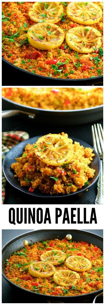 Vegan Gluten Free Quinoa Paella