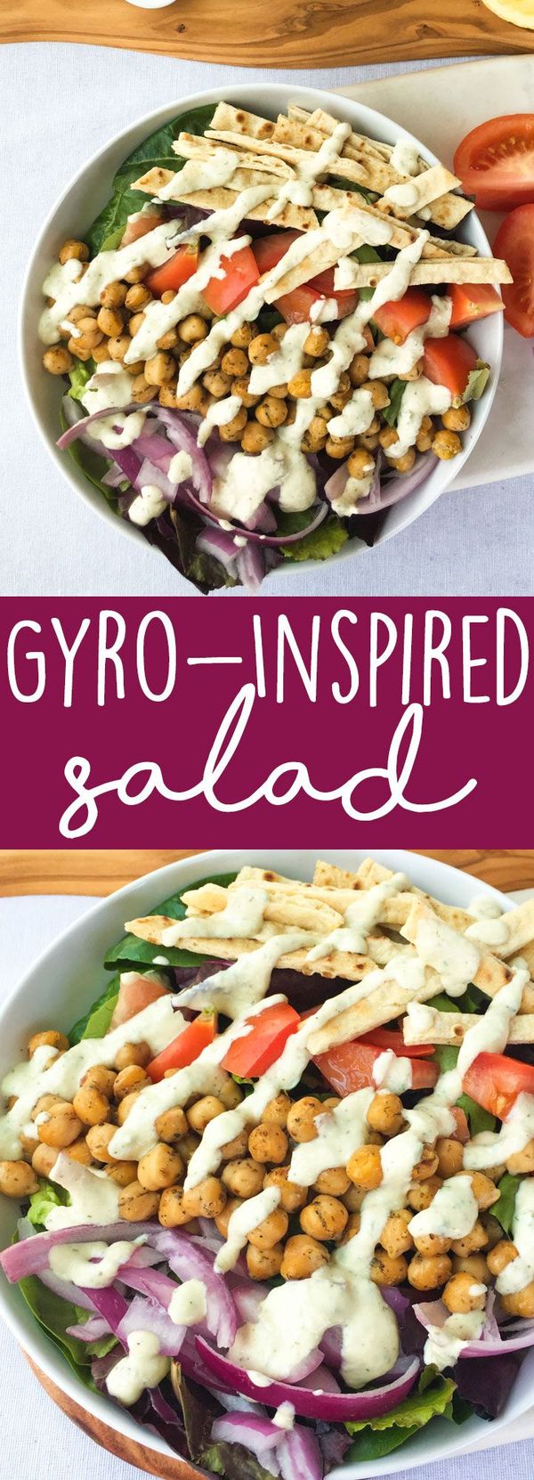 Vegan Gyro Salad