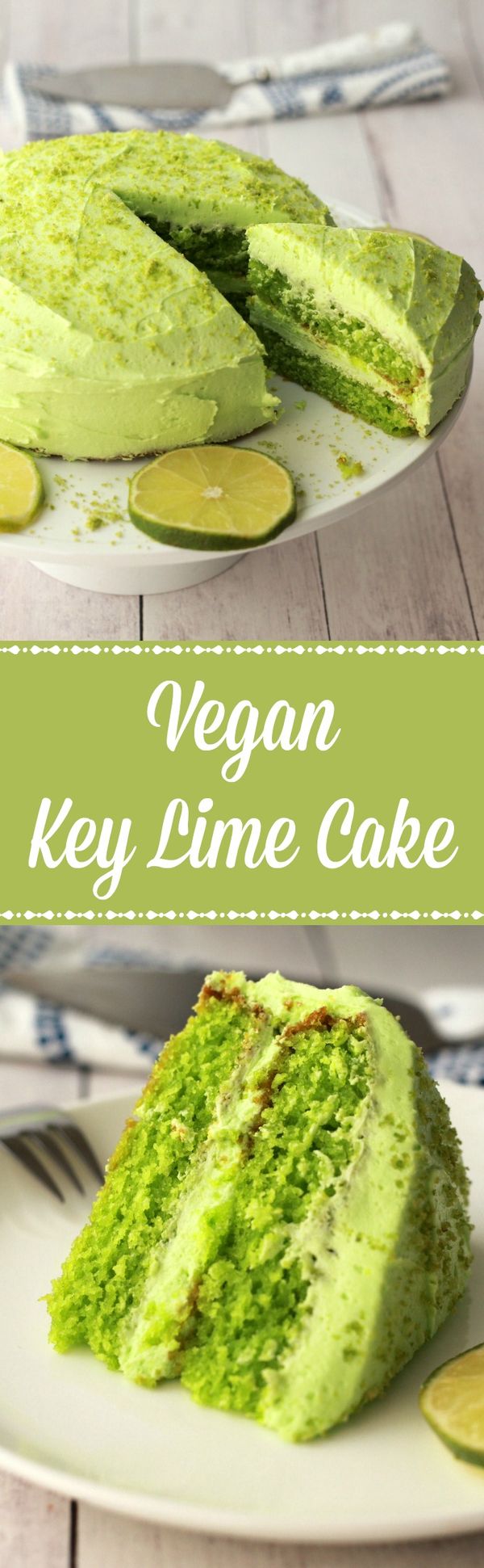 Vegan Key Lime Cake