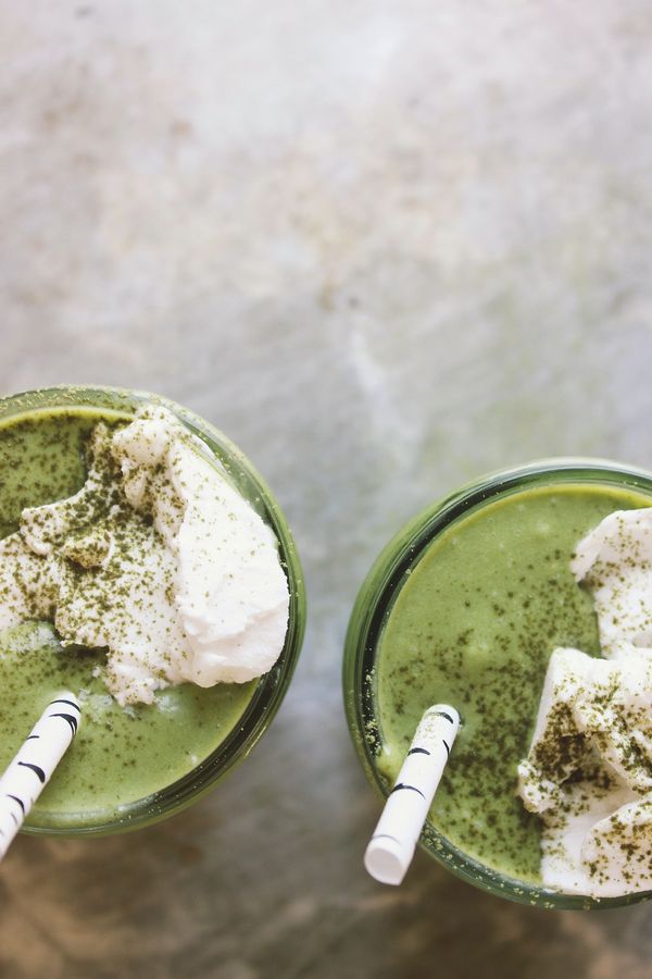 Vegan Matcha Milkshakes