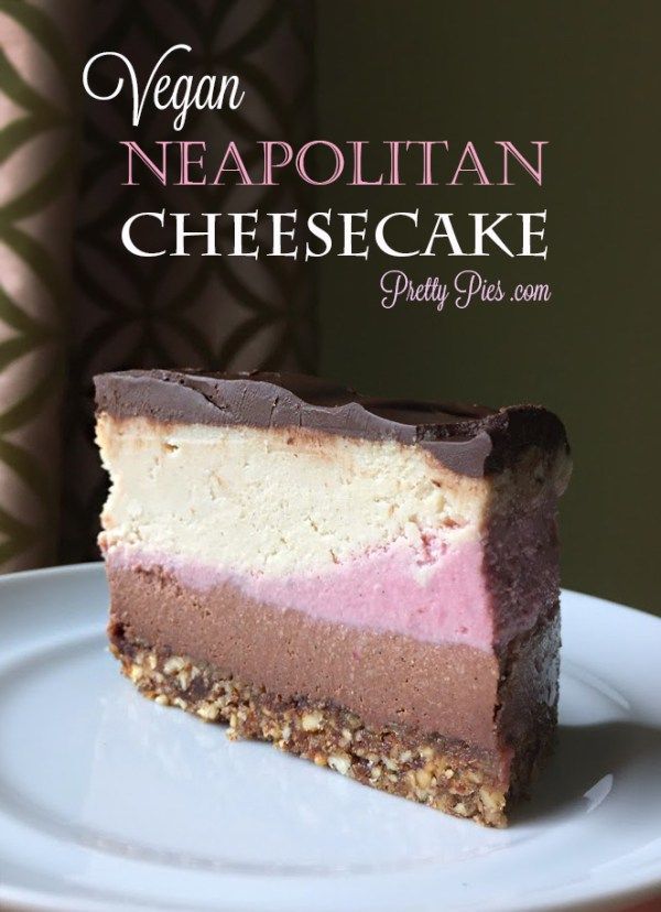 Vegan Neapolitan Cheesecake