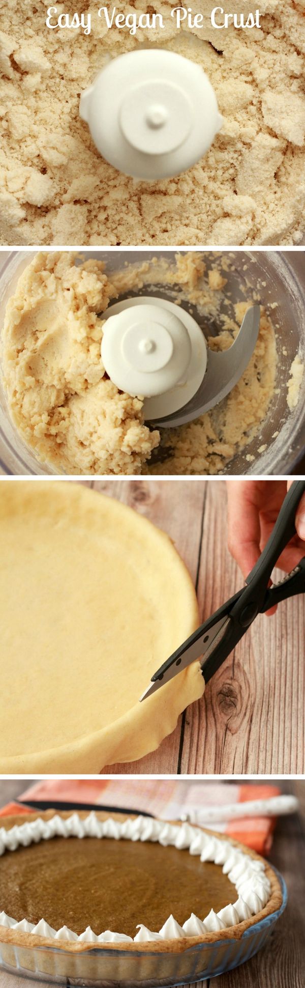 Vegan Pie Crust with Coconut Oil