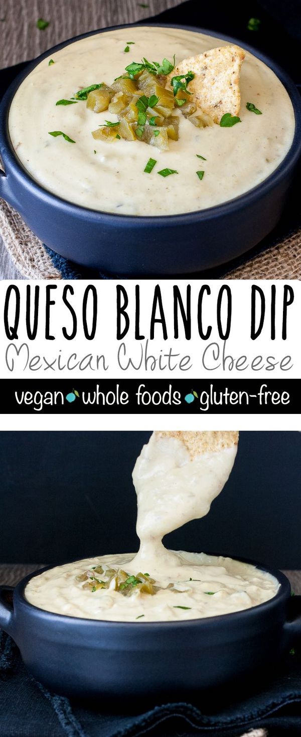 Vegan Queso Blanco (Mexican White Cheese Dip