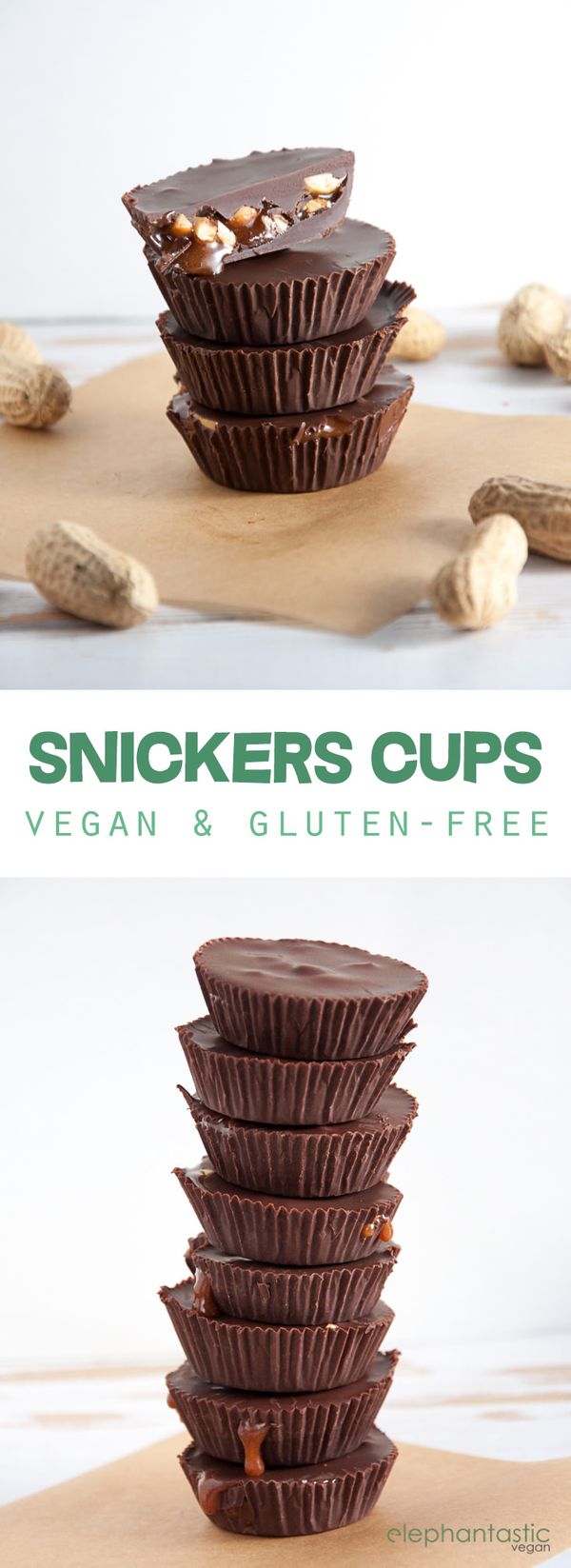 Vegan Snickers Cups