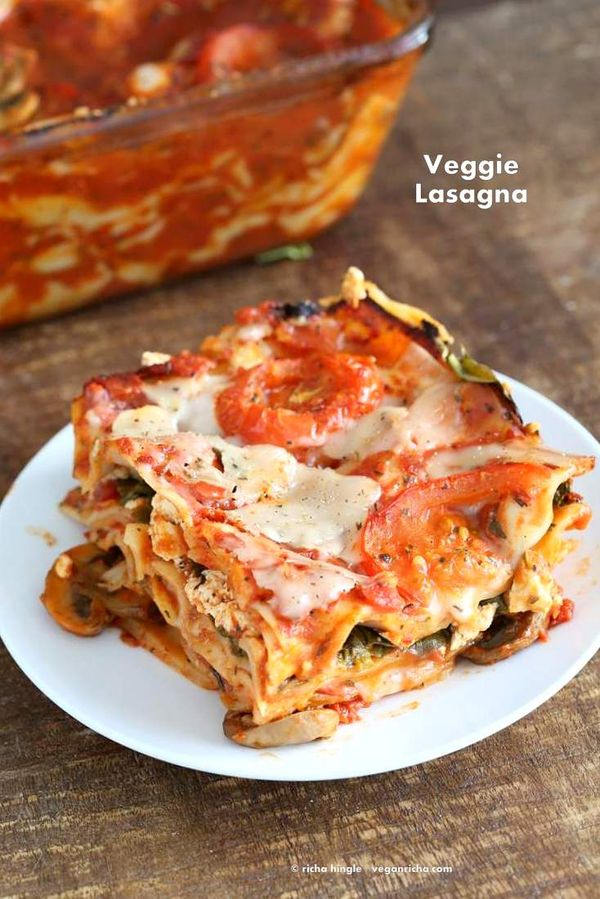 Vegan Veggie Lasagna