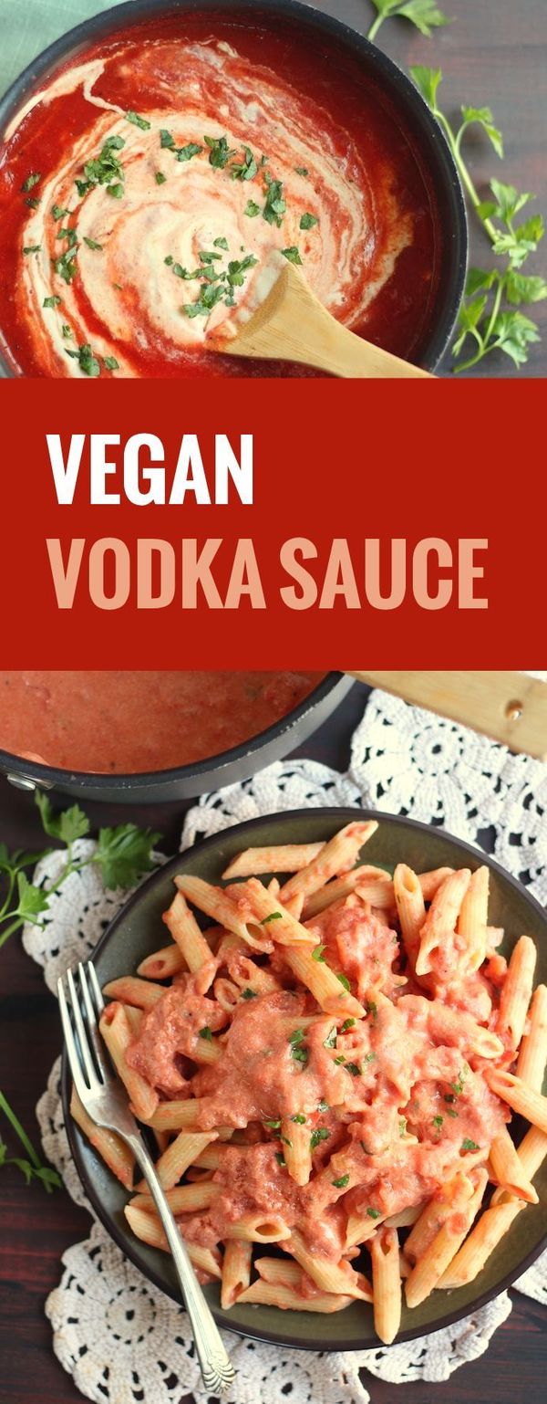 Vegan Vodka Sauce