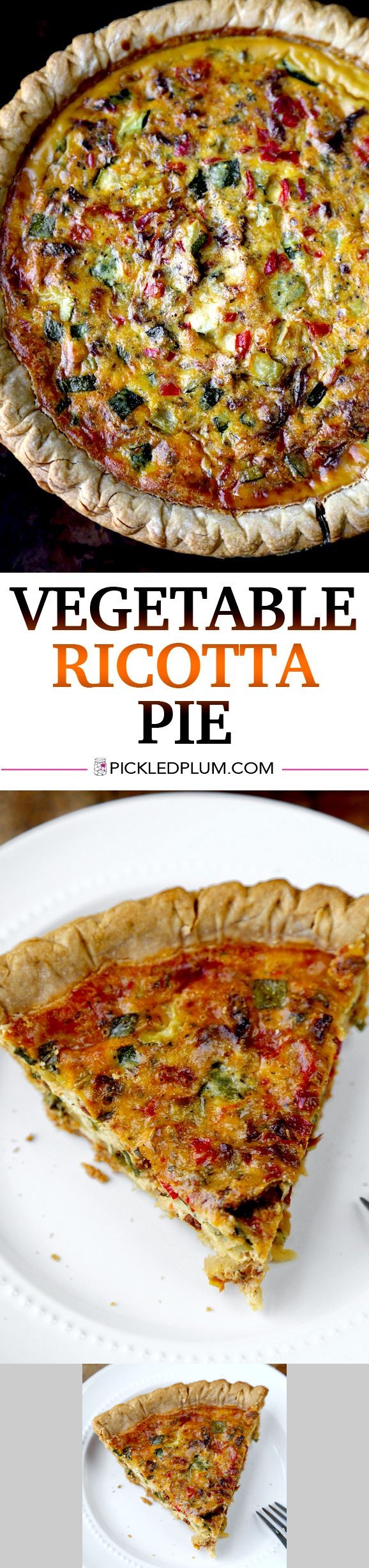 Vegetable Ricotta Pie
