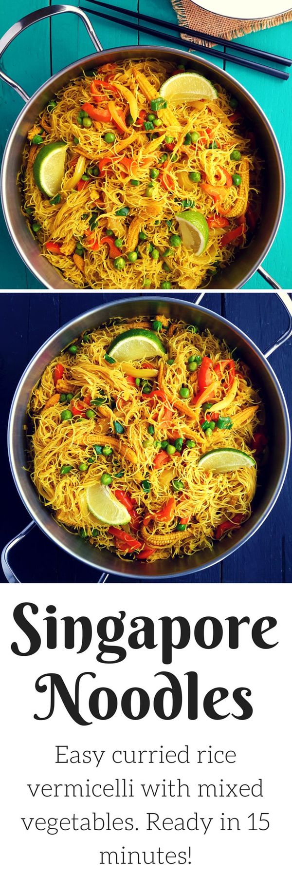 Vegetable Singapore Noodles