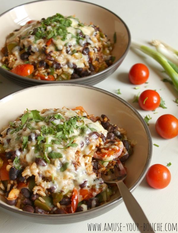 Veggie burrito bowls