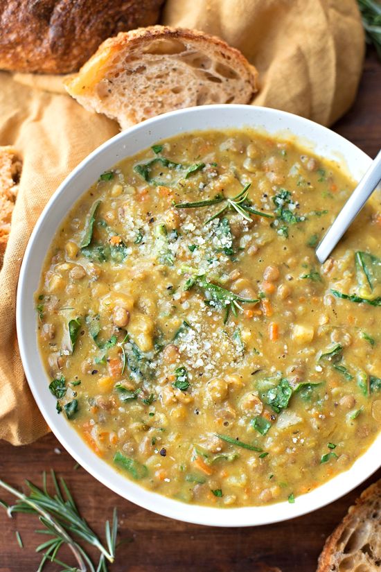 Veggie Loaded Lentil Soup