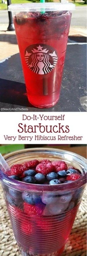 Very Berry Hibiscus Refresher (a la Starbucks