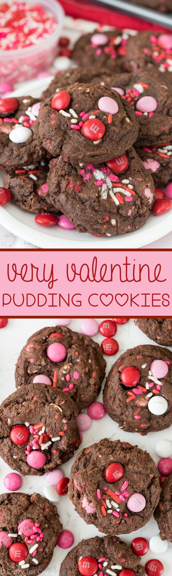 Very Valentine Pudding Cookies